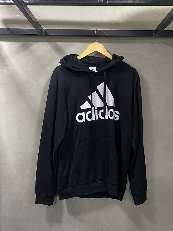 MOLETOM ADIDAS ESSENTIAL (COM CAPUZ)