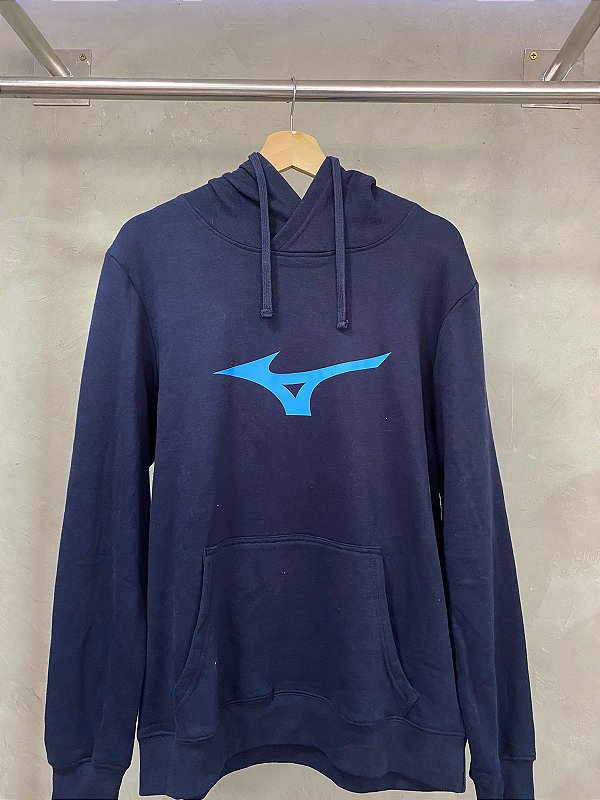 MOLETOM MIZUNO (AZUL MARINHO)