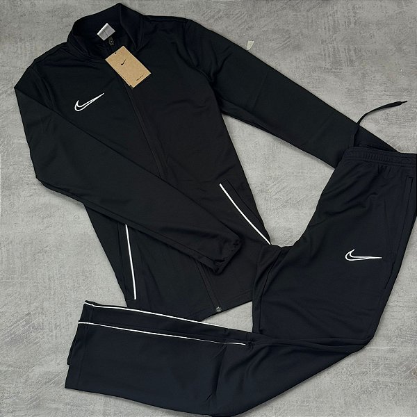 Conjunto Nike Academy Dri-fit 2021 - preto