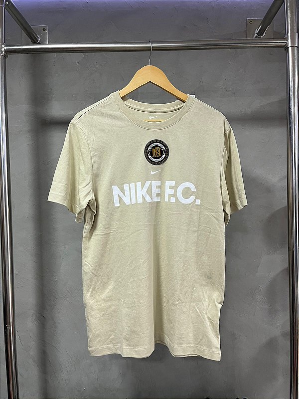 CAMISETA NIKE FC BEGE