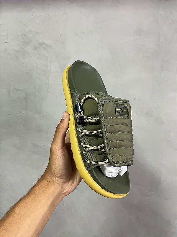 CHINELO NIKE ASUNA VERDE/BEGE