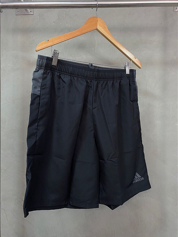 BERMUDA ADIDAS TAC TEL COLORBLOCK (PRETO/CINZA)