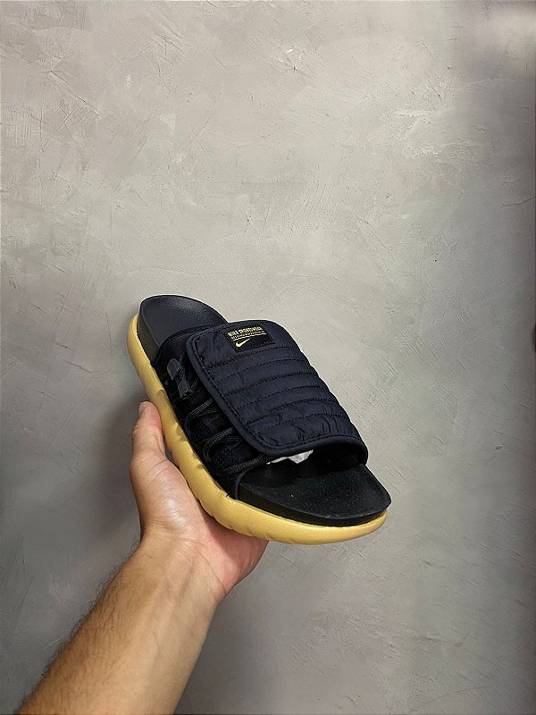 NIKE ASUNA 2 SLIDE (PRETO/DOURADO)