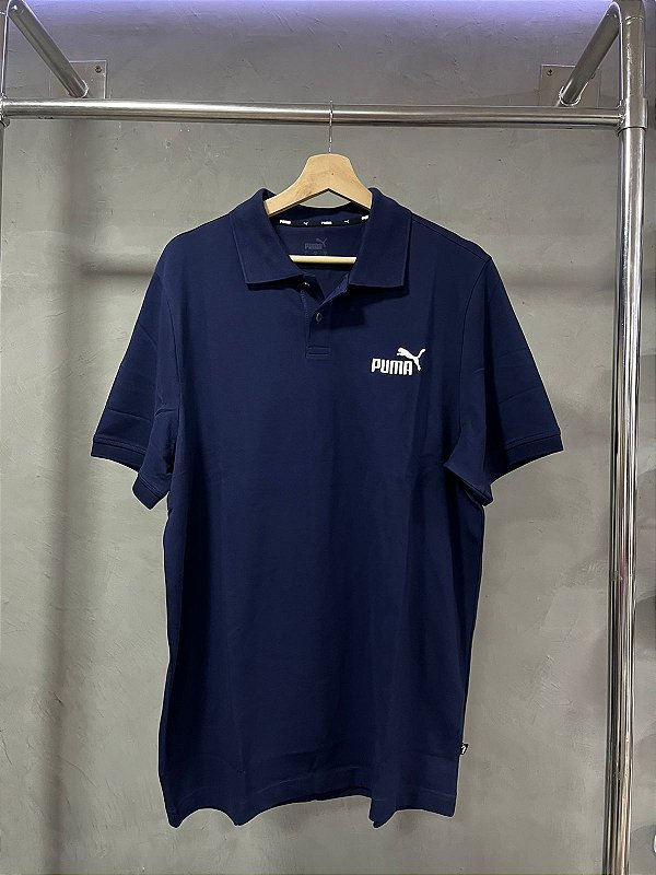CAMISA POLO PUMA AZUL MARINHO