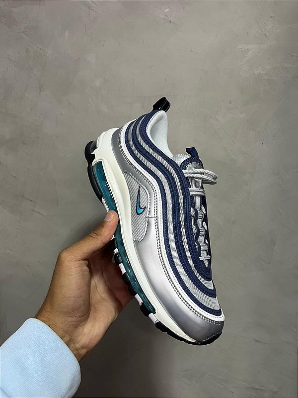 NIKE AIR MAX 97 OG CINZA/AZUL