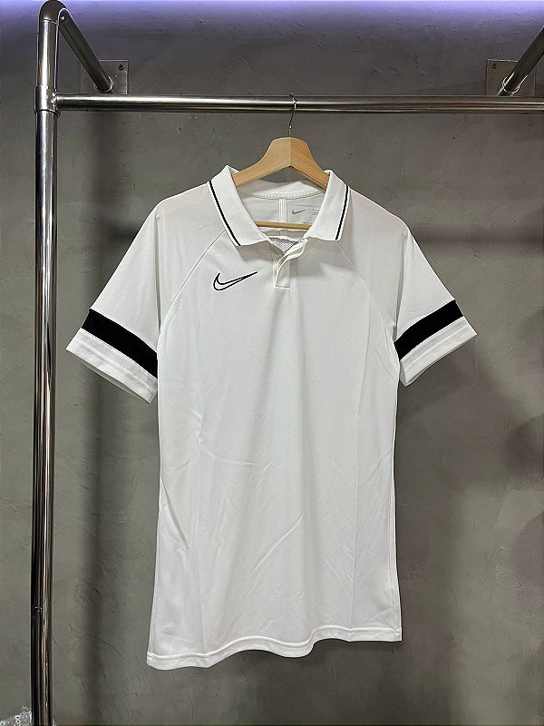 CAMISA POLO NIKE DRI-FIT BRANCA 2023