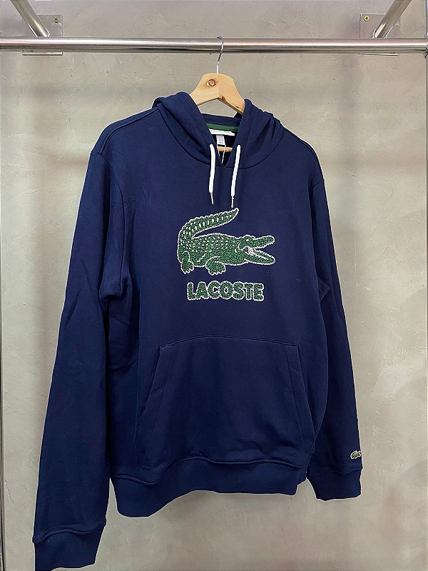MOLETOM LACOSTE BIG LOGO