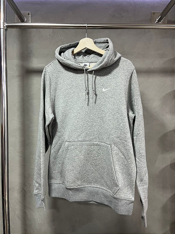 Moletom Nike Mini Swoosh - Cinza