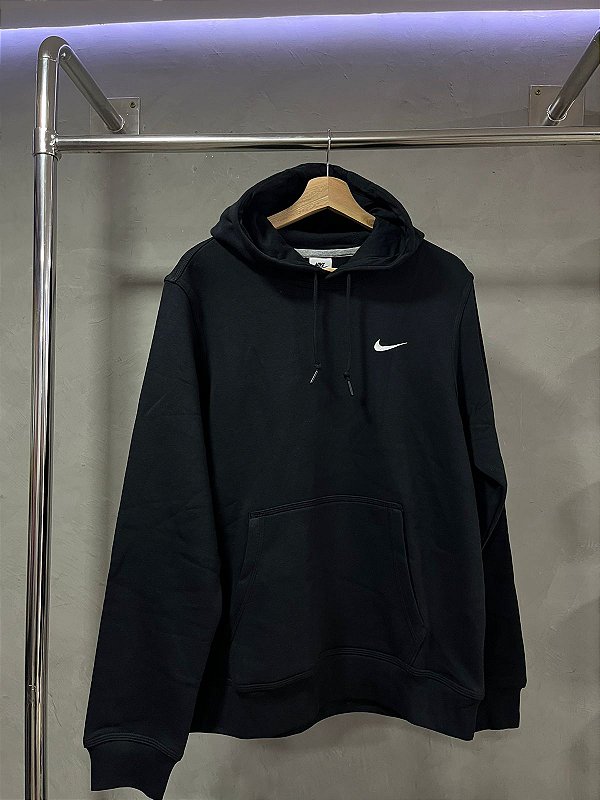 MOLETOM NIKE CANGURU MINI SWOOSH(PRETO)