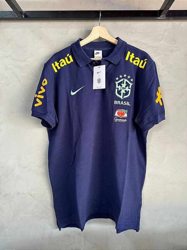 Camisa Polo Nike Sportswear Brasil Masculina