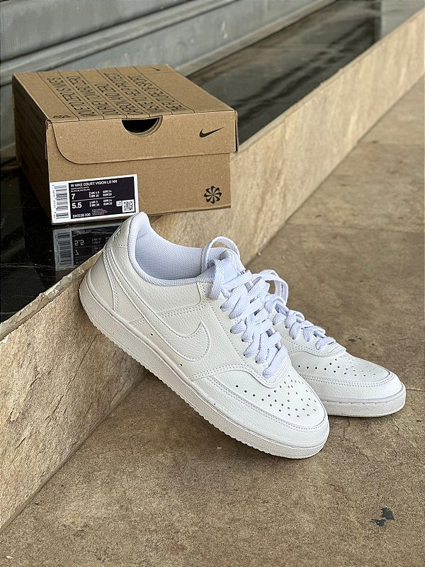 Tenis nike court vision - Branco