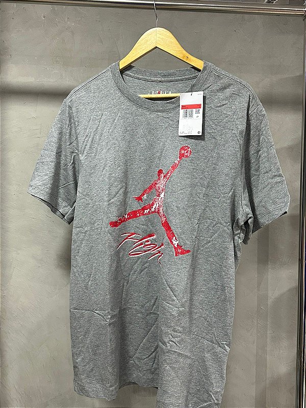 Camiseta Jordan Essentials Jumpman Grey