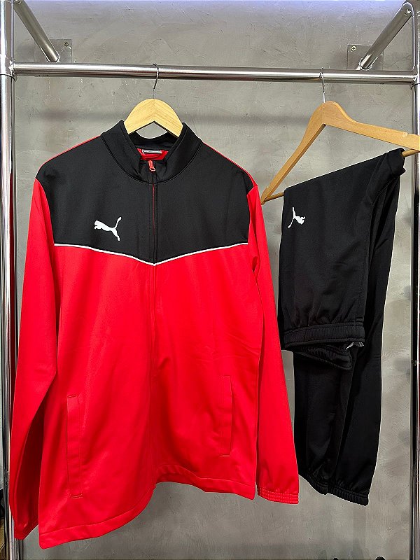 Conjunto puma jogador ( vermelho )