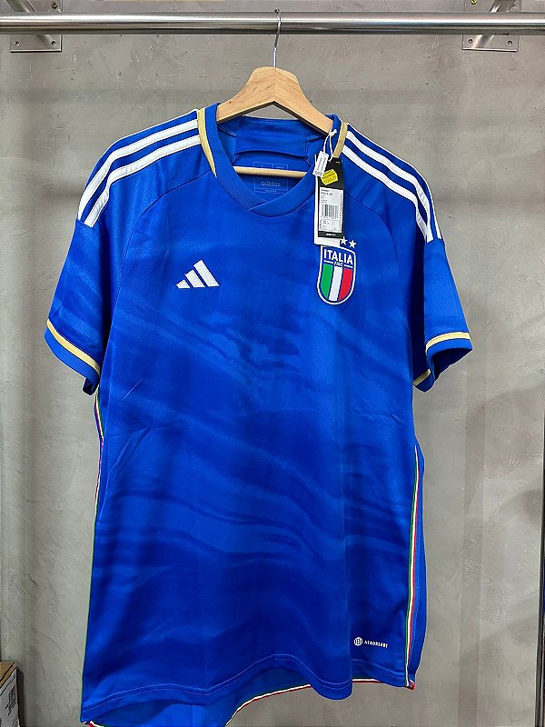 Camisa Adidas Itália Away 2023 Masculino