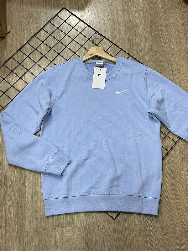 MOLETOM  NIKE GOLA CARECA (LILAS)
