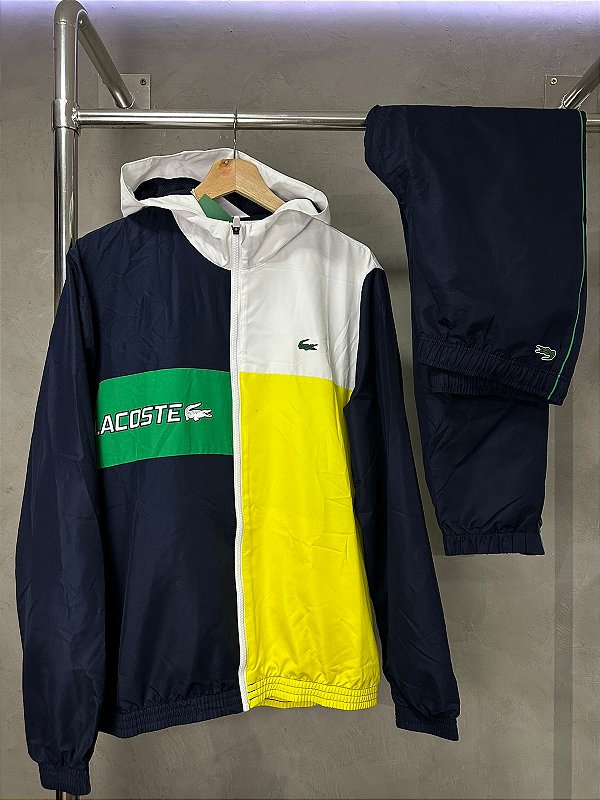 CONJUNTO LACOSTE SPORT (NAVY BLUE)