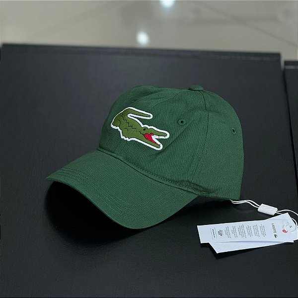 Boné Lacoste Big Croc - Verde RK8670-132