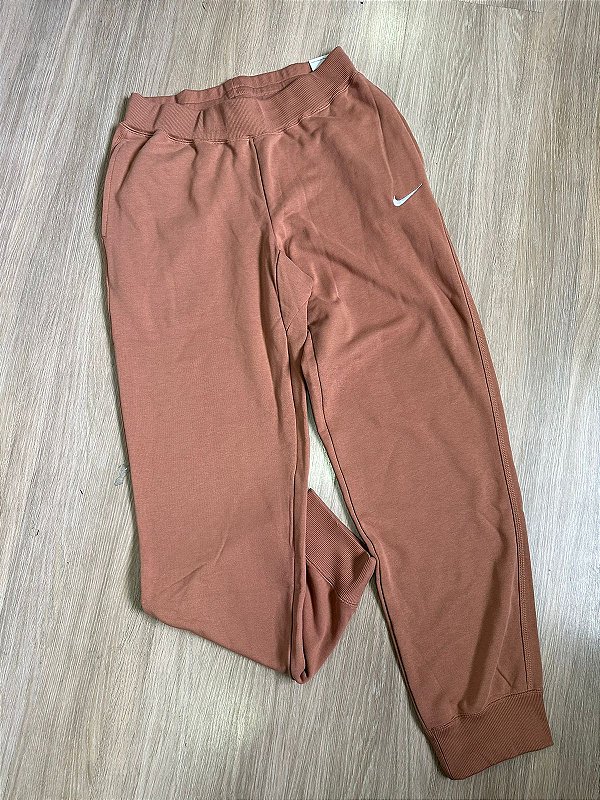 Calça nike Mini Swoosh Marrom