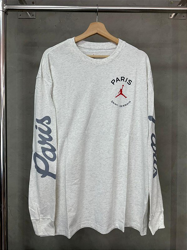 Camiseta manga longa PSG x Jordan