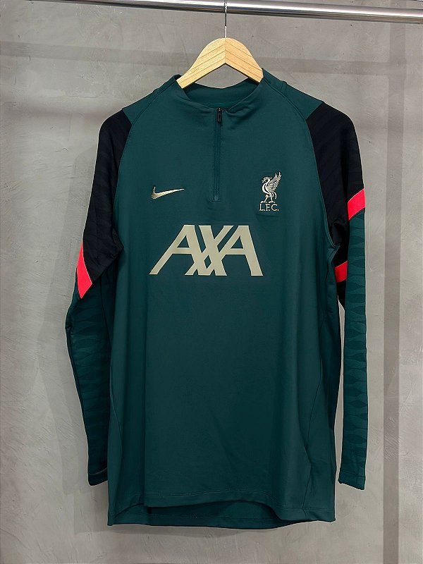 Camiseta Nike Liverpool FC Strike Masculina verde