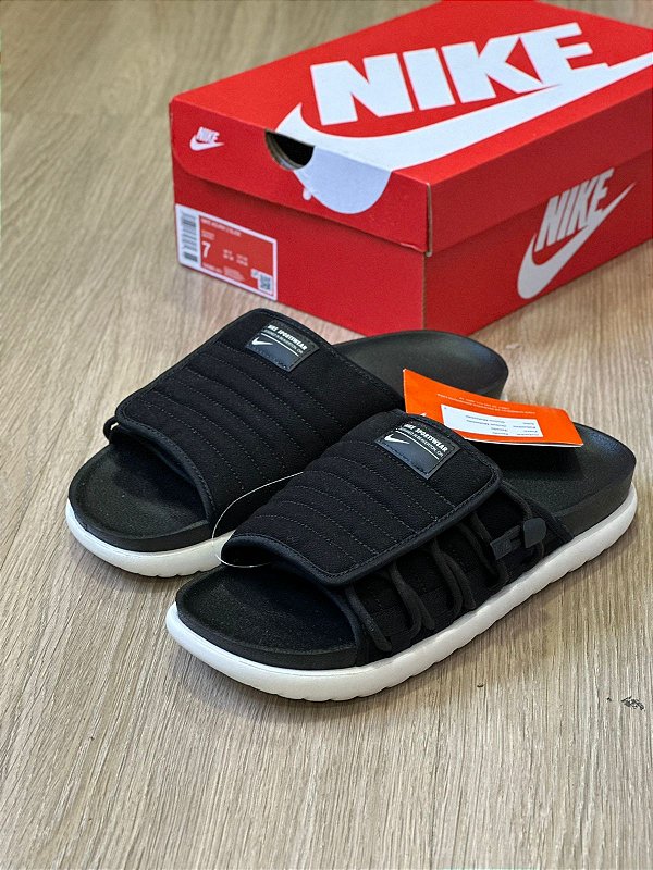 CHINELO NIKE ASUNA PRETO/BRANCO 2023