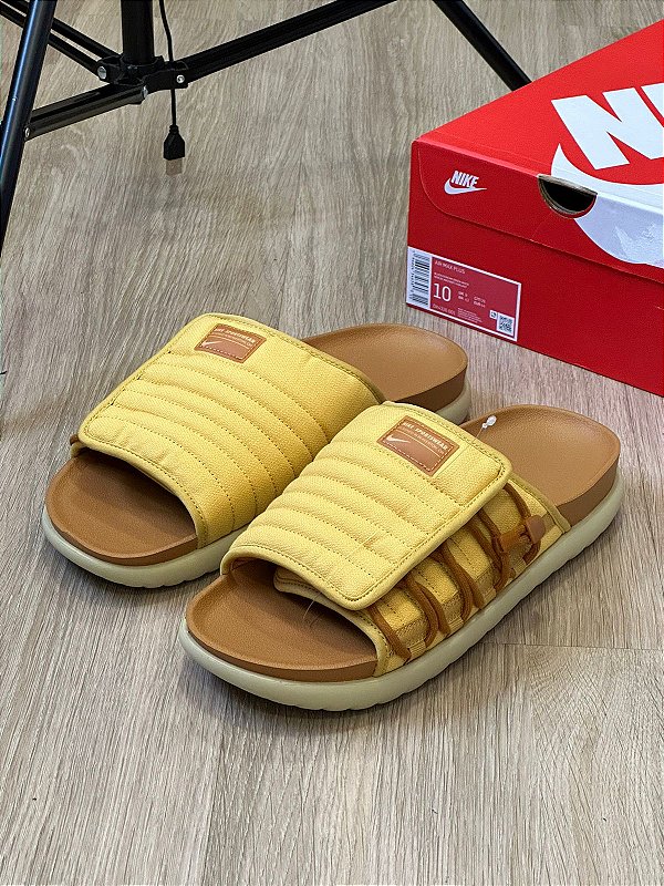 Slide nike Asuna 2 (bege/caramelo)