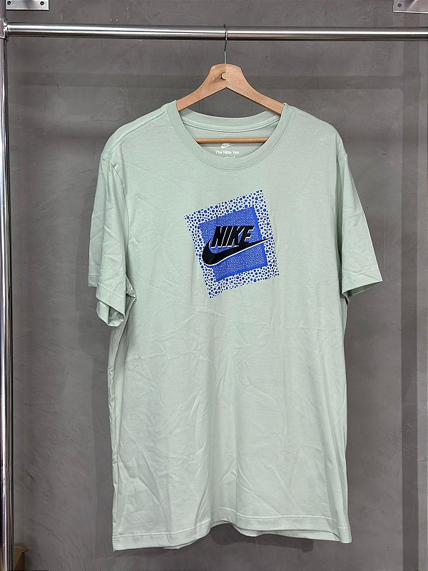 CAMISETA NIKE QUADRO VERDE ABACATE