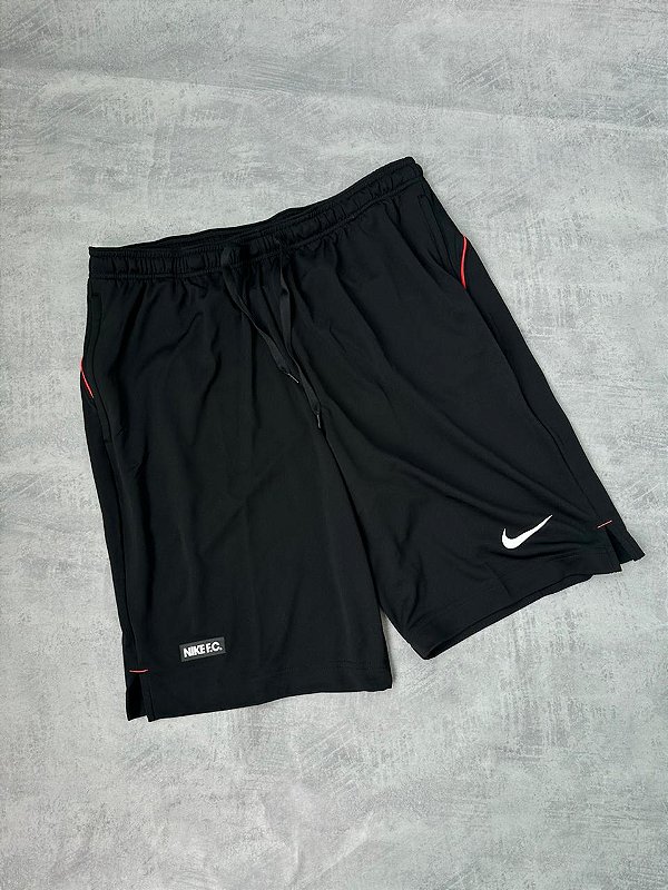 SHORT NIKE DRI FIT NIKE F.C PRETO