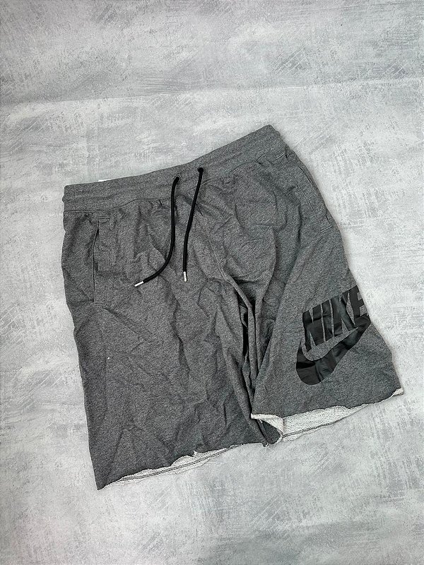 SHORT NIKE ICON CINZA