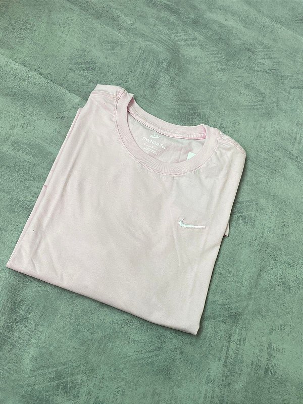 CAMISETA NIKE MINI SWOOSH ROSA CLARO