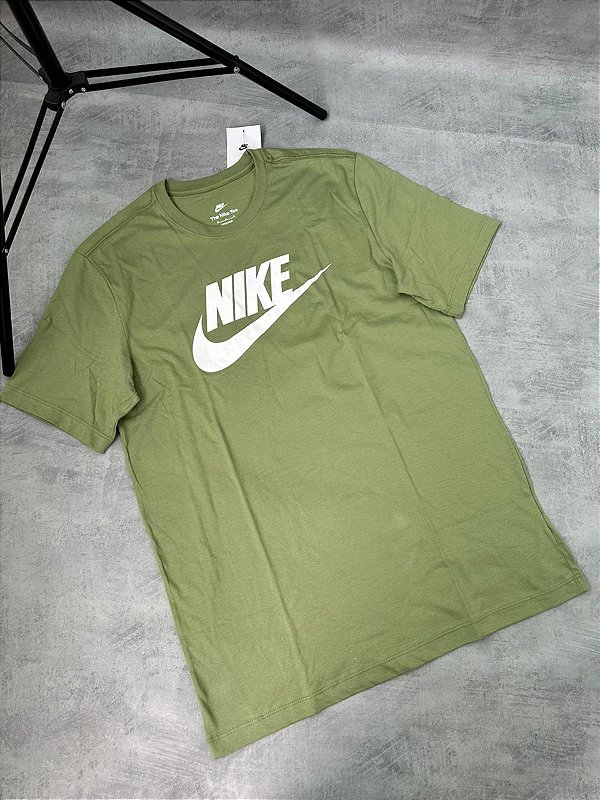 CAMISETA NIKE ICON VERDE MUSGO