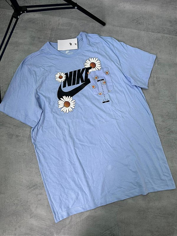 Nike Sportswear Floral T-shirt blue