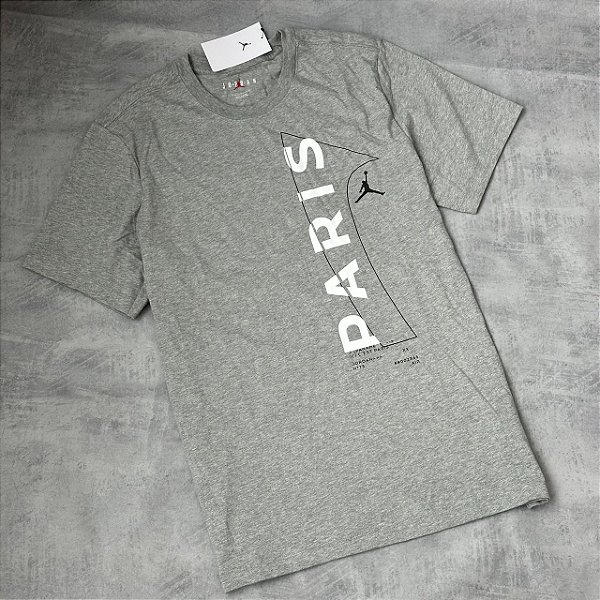 CAMISETA JORDAN/PARIS (CINZA)