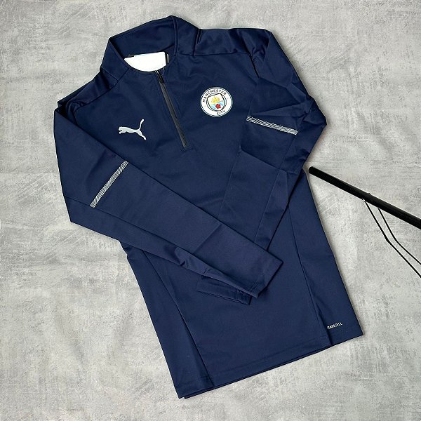 jacket puma manchster city 1/4 zip (impermeavel)
