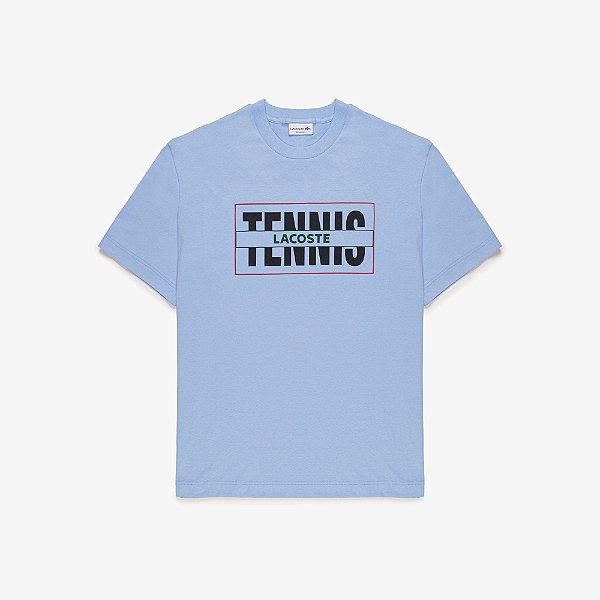 CAMISETA LACOSTE TENNIS (AZUL)