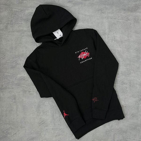 Moletom Jordan Flight Colletion - Preto