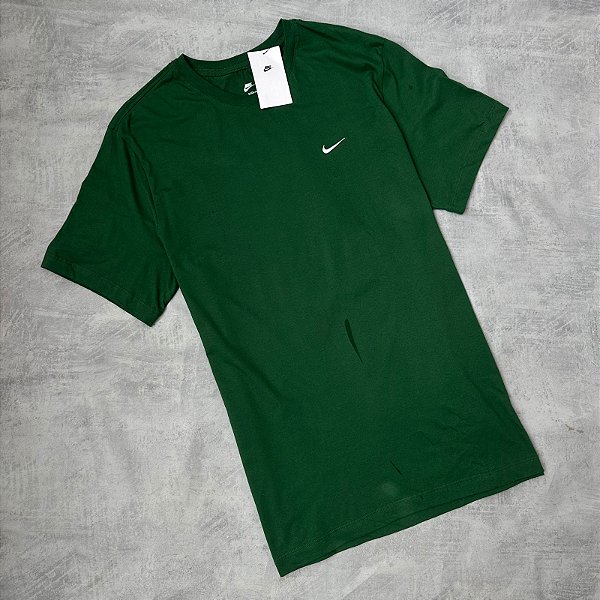 CAMISETA MINI SWOOSH VERDE MILITAR