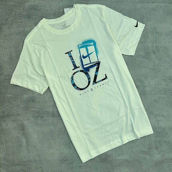 CAMISETA NIKE COURT OZ (BRANCO)