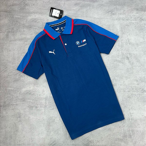 CAMISETA POLO PUMA BMW MOTORSPORT (AZUL)