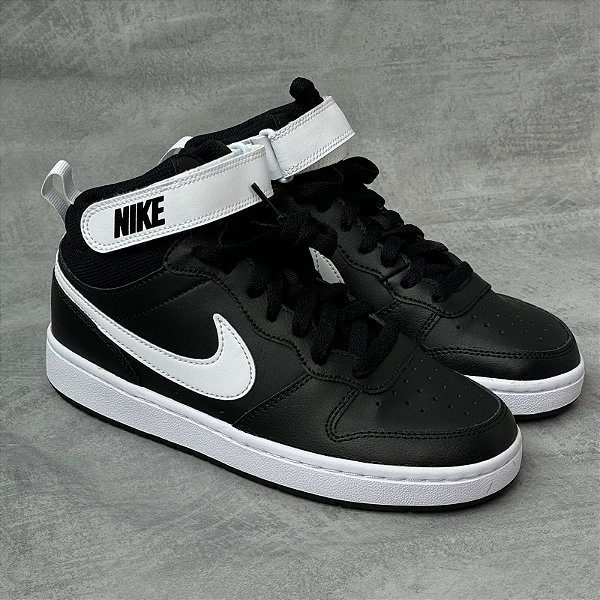 Nike Court Borough Mid 2- Preto