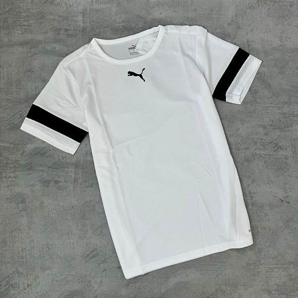 Camisa Puma teamRise Masculina - branco