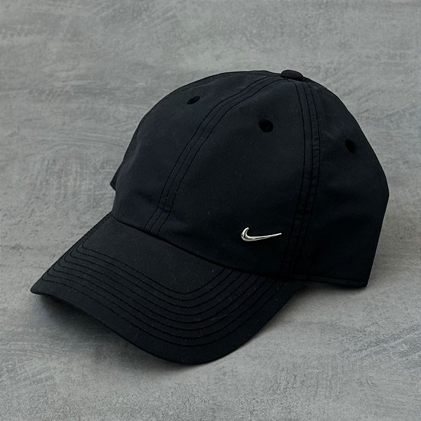 Boné nike Metal Swoosh - preto