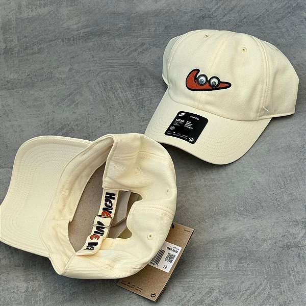 Boné  nike club cap old  - Creme