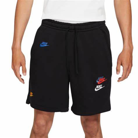 Bermuda Nike Multi Swoosh color - Preta