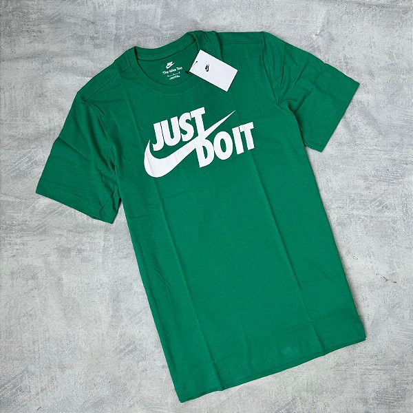 Camiseta Nike Just Do It - verde