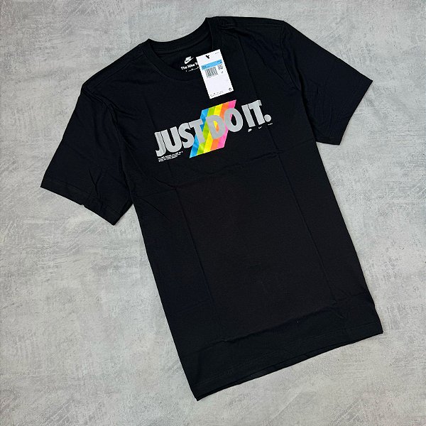 Camiseta Nike Sportwear Just do it - Preto