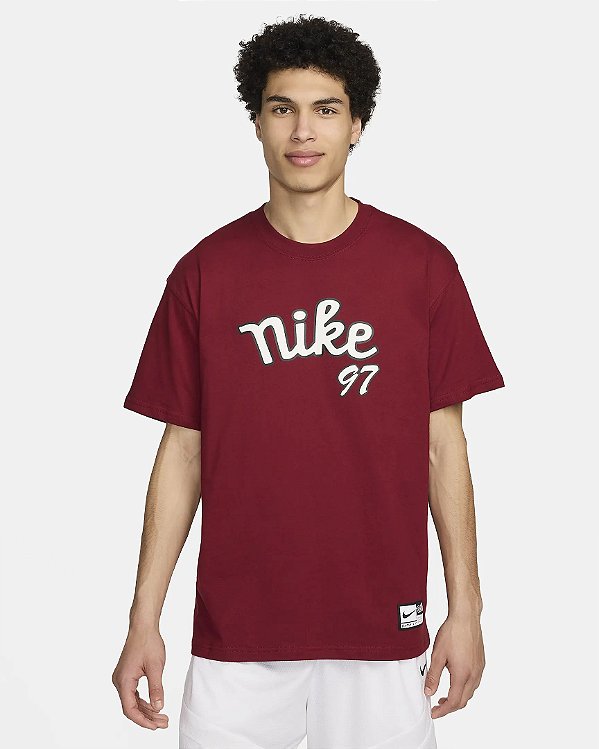 Camiseta basquetebol Max90 - Bordo