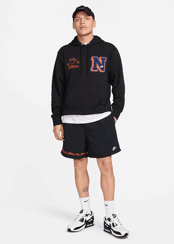 Moletom Nike Sportwear Athletics 2024 - Preto