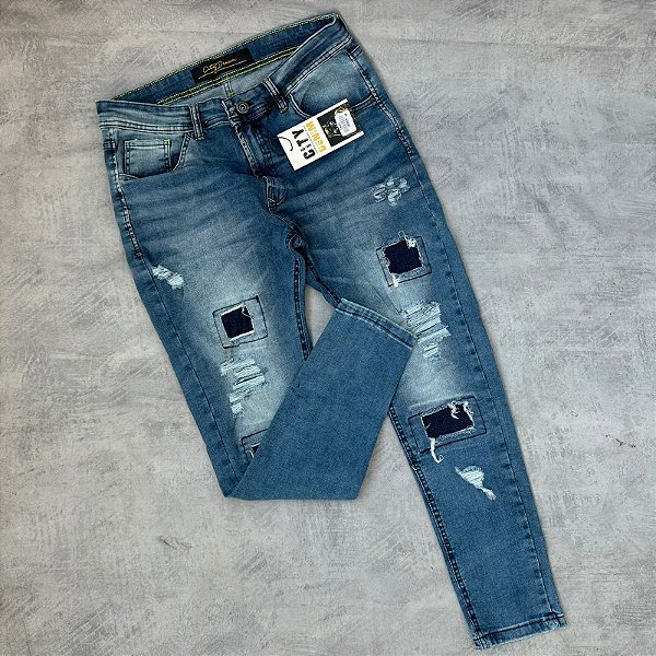 calça jeans -9018