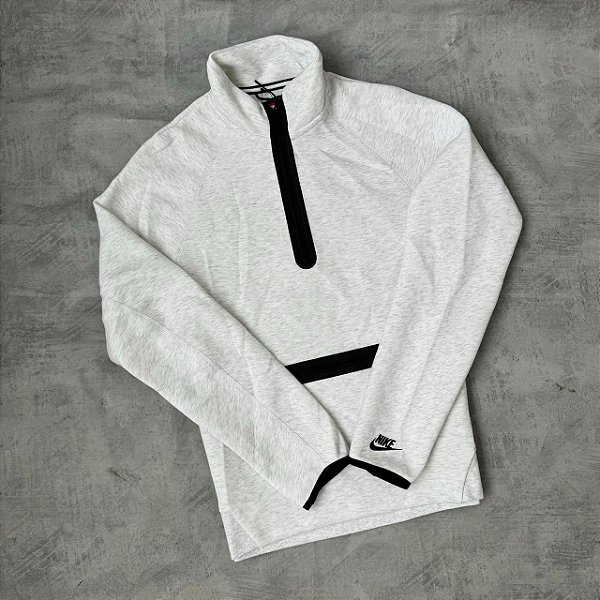 Nike Sportswear Tech Fleece Men's 1/2-Zip Sweatshirt (BRANCA)